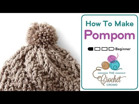 How to Make a Pom Pom Using Your Hand, BEGINNER