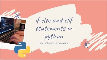 what are if elif and else statements in python | programming kids