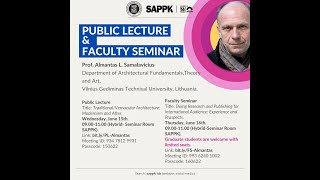 Public Lecture Prof. Almantas - VUT, Lithuania (Day-1)