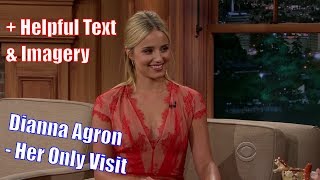 Dianna Agron  'I've Laughed More On This Show, Than Any Other'  Her Only Appearance [+Texmagery]