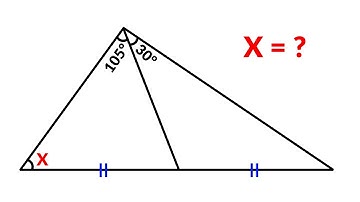 Norway Math Olympiad Geometry Problem | Find the angle X