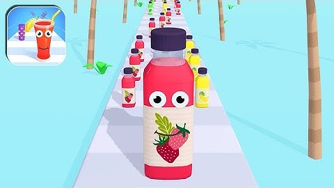 Juice Run Game Gameplay All Levels Android IOS Walkthrough Mobile Stick Run New Update CUV84J