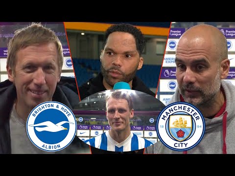 Brighton vs Man City 3-2 Incredible Victory Over Champion🔥 Pep Disappoint Reaction| Lescott Analysis
