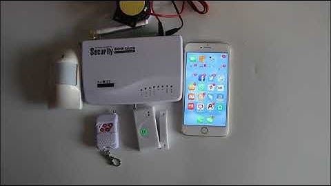 Wireless Dual Antenna Home GSM Alarm Systems Security for your home