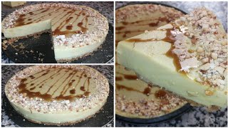 ألذ تشيز كيك بدون فرن من أروع ما يكون Biscoff cheesecake