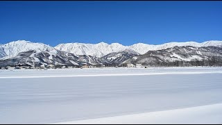 美しき冬の白馬村・4k