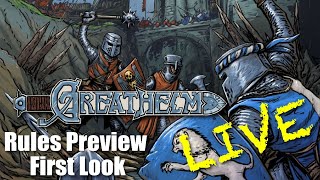 Greathelm Miniatures Game Rules Preview First Look | Morning Grind # 547 (17 Aug 2025)
