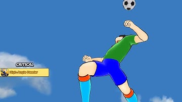 60 Captain Tsubasa  DT   Margus High Angle Header vs Ken Wakashimazu Triangle Jump Defensive Chop