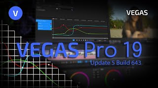 VEGAS Pro 19  Update 5 Build 643 Bezier Curve (Graph Editor!)