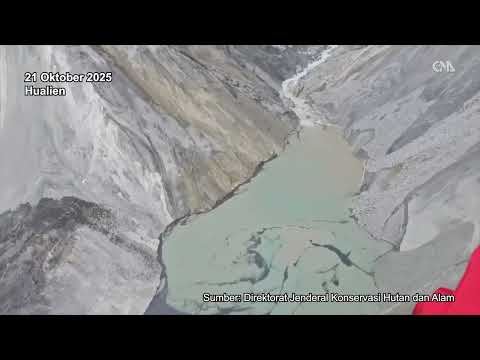 Danau penghalang baru di Sungai Matai'an akan meluap dalam 24 jam