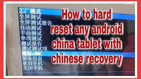 How To Hard Reset | Unlock Pattern Of Any Android China Tablet 💯 | Easy Steps