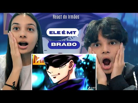 IRMÃOS REAGEM: Vibe Satoru Gojo (Jujutsu Kaisen) No Meu Dominio Style Trap | MHRAP