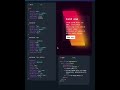 GLOWING CARD