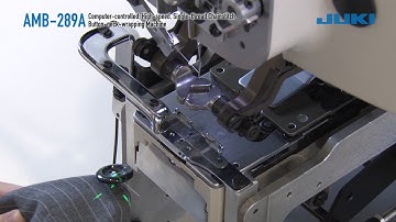 JUKI AMB-289A Button-neck-wrapping Machine for outer wear