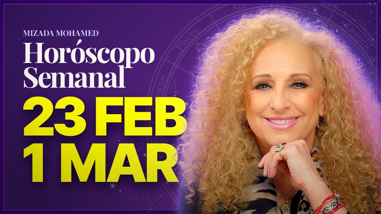 Horóscopo Semanal de Mizada Mohamed. Luna Nueva y Mercurio Retrogrado. 23 Feb - 1 Mar 2026
