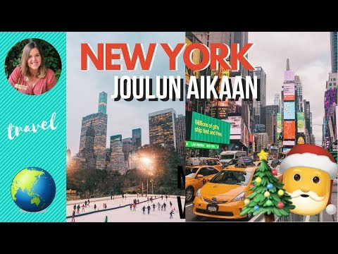 Video: Jouluaatto New Yorkissa