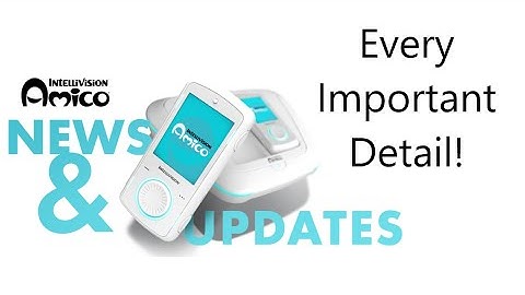 All The BIG REAL Details From The Intellivision Amico Update E-mail!!!