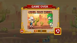 Cowgirl Shooting Zombies - a zombie shooting game for girls (and boys that like cowgirls)