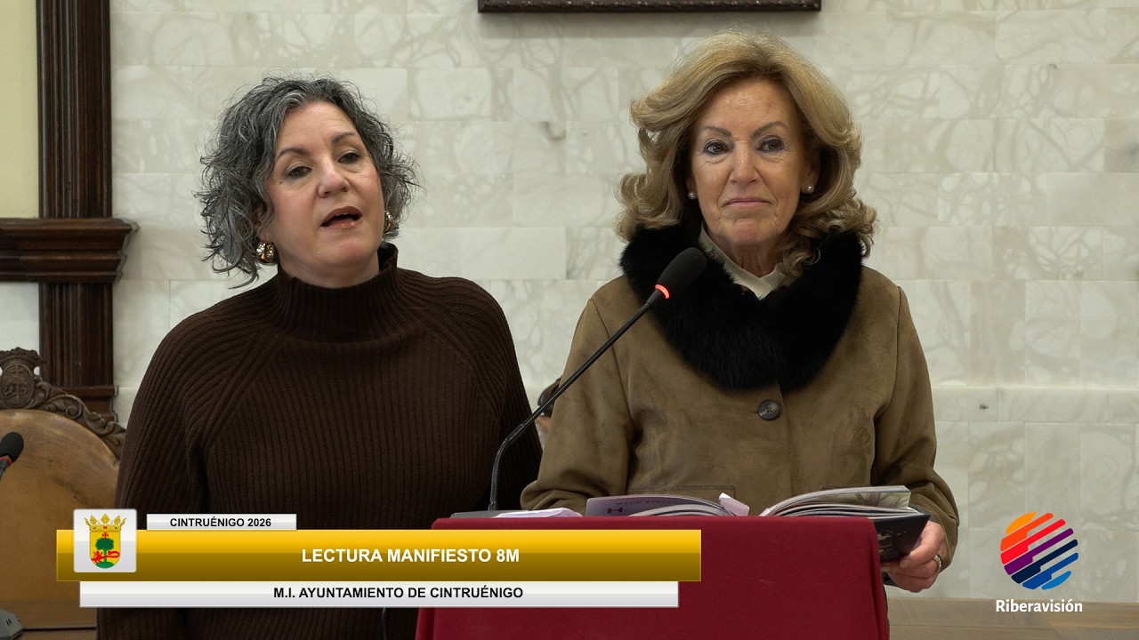 Lectura de manifiesto por el 8M Cintruénigo 2026