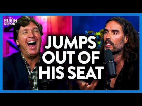 Russell Brand Gets Tucker Carlson to Jump Out of His Seat w/ This Insight | DM CLIPS | Rubin Report