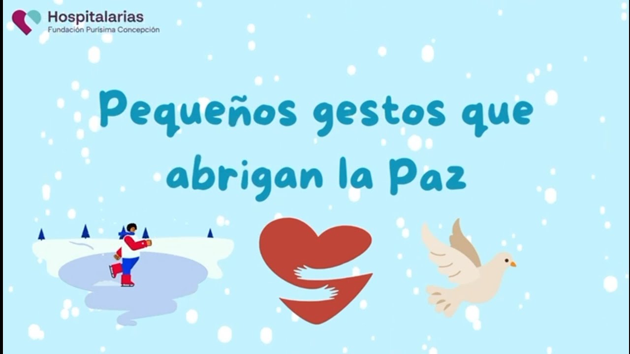 Pequeños gestos que abrigan la paz