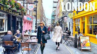 Central London City Walk | Walking London Covent Garden to Piccadilly | London West End Walking Tour