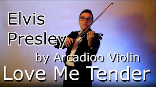 Video-Miniaturansicht von „"Love Me Tender" - Elvis Presley instrumental violin cover Arcadioo violinist - skrzypce, skrzypek“