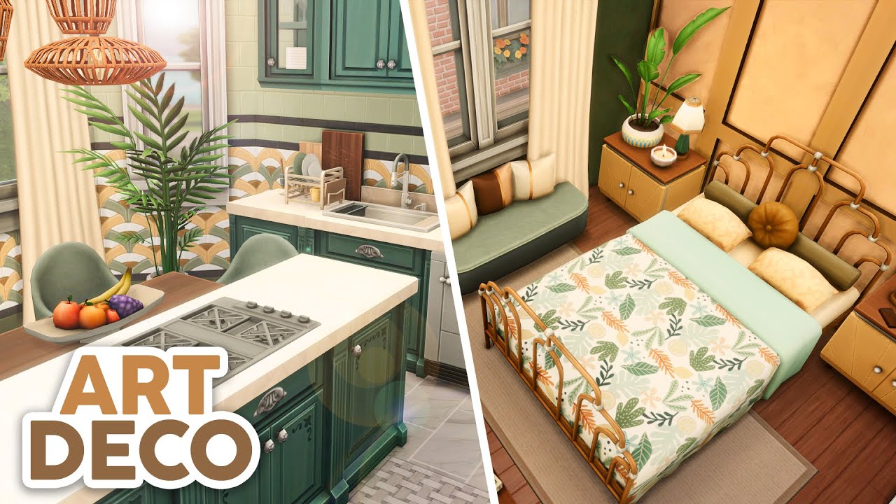 Single Mom \u0026 7 Daughters // The Sims 4 Speed Build: Apartment Renovation