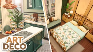 Tropical Art Deco Apartment // The Sims 4 Speed Build: Apartment Renovation screenshot 3