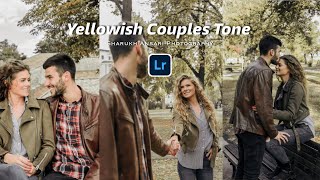 Yellowish Couples Tone Preset || Lightroom DNG Free Preset || Sharukh Ansari Photography || LR 2022 screenshot 5