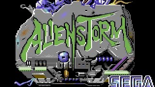 Alien Storm Review for the Commodore 64 by John Gage