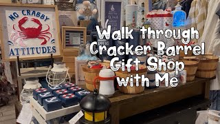 Walk through Cracker Barrel Gift Shop with Me 🎁🛍️ #crackerbarrel #shopping #giftshop
