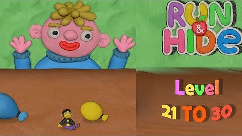 Level 21 To 30 Gameplay | Run & Hide | Full Game Walkthrough Part 3