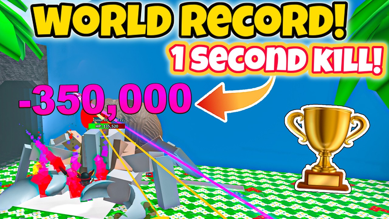 Reacting to Bee Swarm World Records! 🏆
