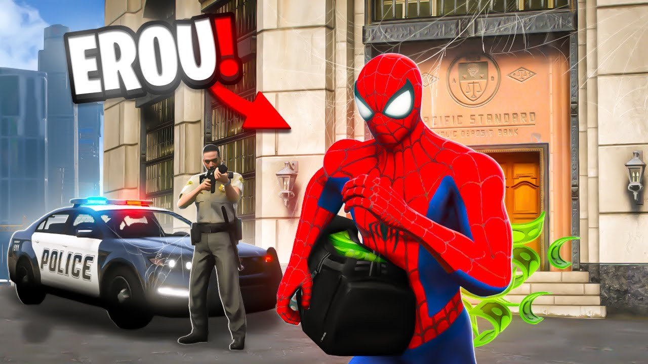 SPARG BANCI CU SUPEREROI I GTA 5 RP