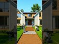 Satisfying Walkway Transformation  Stone &amp; Grass Path + LED Glow Recpct #shorts #DIY #Transformation
