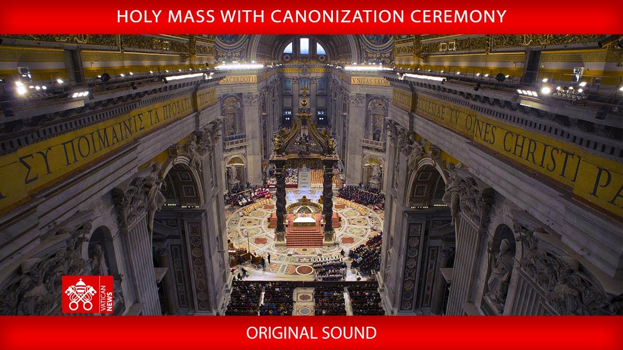 February 11, 2024, Holy Mass with Canonization Ceremony | Pope Francis