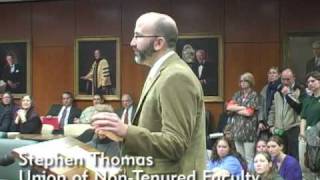 Union of Non-Tenured Faculty at MSU Board of Trustees Meeting