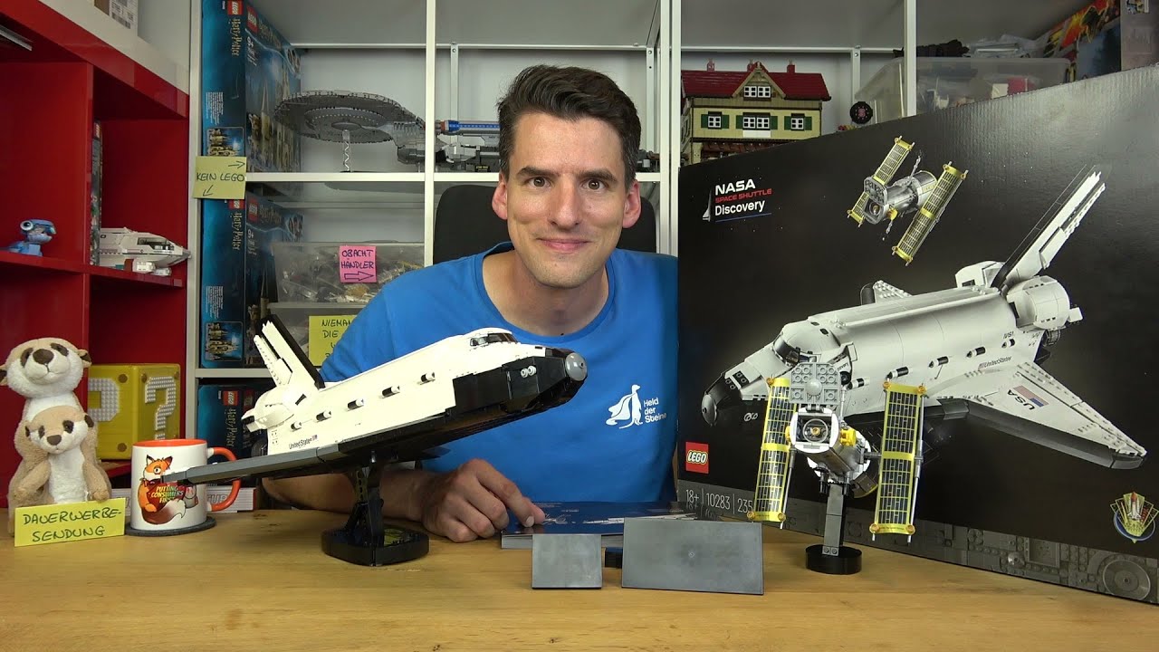 Super Modell mit Farbseuche & kleinen Problemchen: LEGO® 10283 NASA Space Shuttle Discovery
