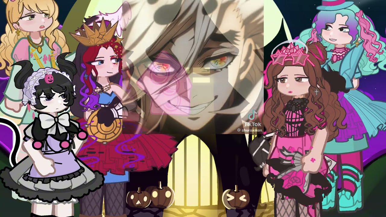 Fandoms react to Doma | Giyuu | Demon slayer | Gacha Life 2