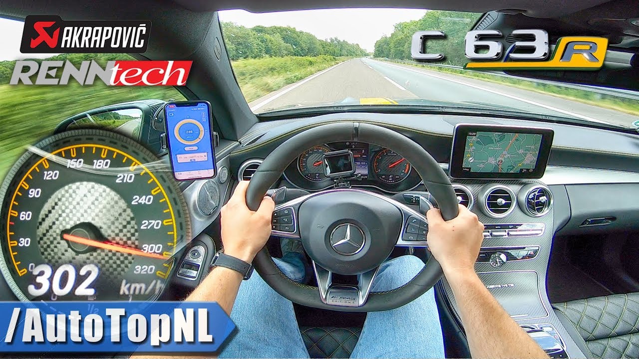 745hp Mercedes Amg C63 R 300km H Autobahn Pov By Autotopnl Youtube 745hp Mercedes Amg C63 R 300km H Autobahn Pov By Autotopnl Youtube