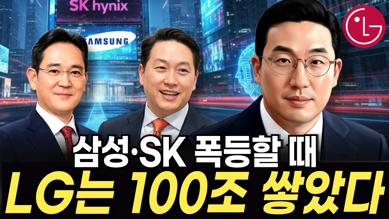 삼성·SK 상승장 속, LG가 숨겨 놓은 역전의 카드, 100억 수주의 진짜 의미