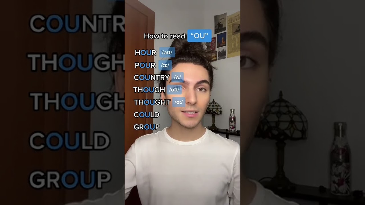 How to pronounce “OU” 🇺🇸