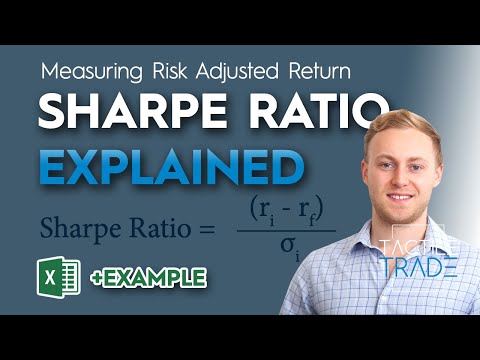 Video: Jak Vypočítat Sharpe Ratio