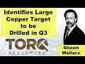Torq Resources Identifies Large Copper Target to be Drilled in Q3 with Shawn Wallace