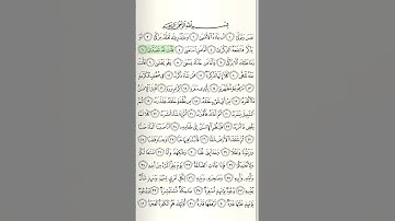 سورة عبس من الآية ١ الى الآية ١٥ بصوت سعد الغامدي بالتكرار | احفظ بسهولة مع تلاوة خاشعة ومكررة