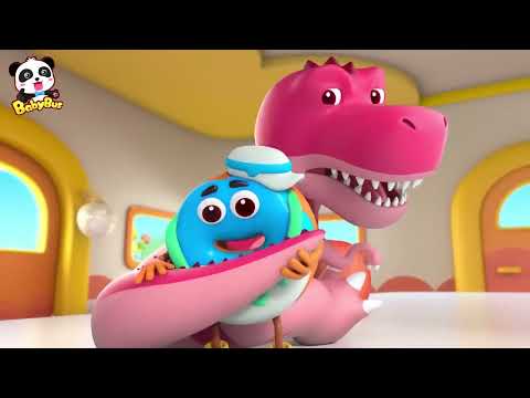 بيبي باص اصطاد الذئب الهمبرجر رسوم كرتون للأطفال Baby Bus بدون موسيقى