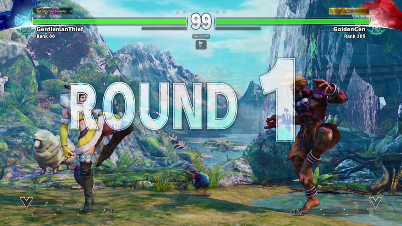 SFV GoldenCen(Dhalsim) Vs GentlemanThief(Juri) Season 2 Matches 1080p 60FPS