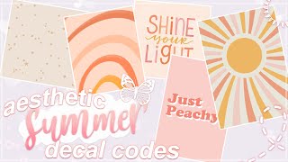 Bloxburg Aesthetic Summer Decals How I Make Them Tutorial