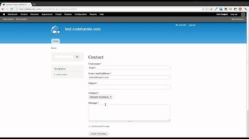 Adding a Contact Form to a Drupal 7 Site - Daily Dose of Drupal Episode 10